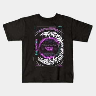 summertime \\ calligraphy Kids T-Shirt